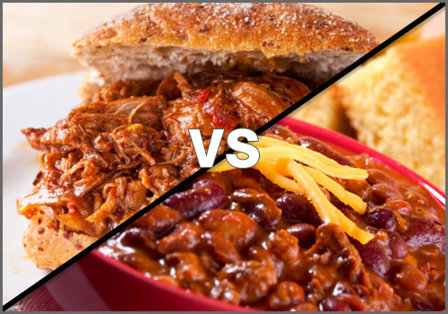 Which Is Worse: Slow Cooker Sandwiches or Chili?