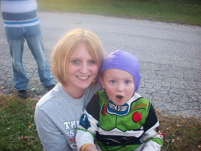 Mommy and Buzz LightYear