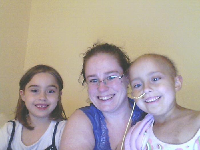 me and my identical twin nieces--Aja and Aly