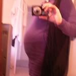 looking quite small with clothes on 27 wks.
