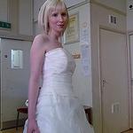 Modelling another wedding dress