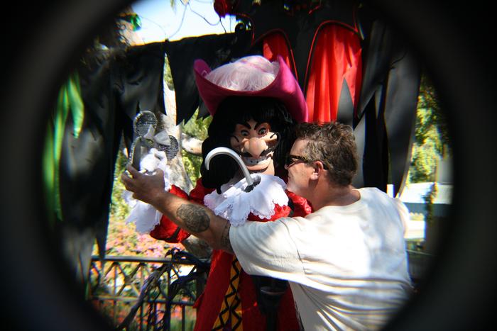 Captain hook took his ears because I told him that my boyfriend had stolen them from me earlier! 