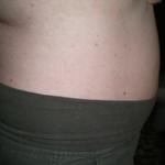 9 week belly