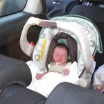 First Car ride home from hospital