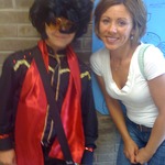 My Son and I at his Wax Museum For School" He is ELVIS" LOL :)