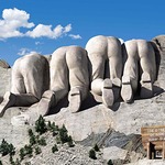 Mt. Rushmore seen from Canada :-)