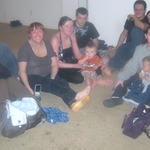 the whole family. my SIL's and 2 bros and 3rd bro and sister, MIL was taking the pics