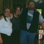 My mom, daughter and me