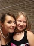 My Little Sister Alie 15yrs & My daughter Larque 11yrs At Larque's 5th Grade Graduation! 6/12/2008