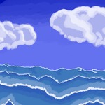 Ocean sky