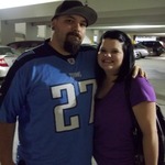 Me and Hubby! On my Birthday at the casino!!!