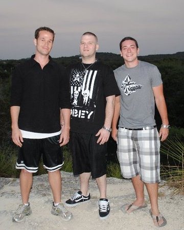 Me and two of the guys in the program that inspire me and living proof that men my age can recover.