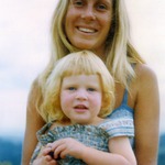 Me and Mum - I must have been about 3?