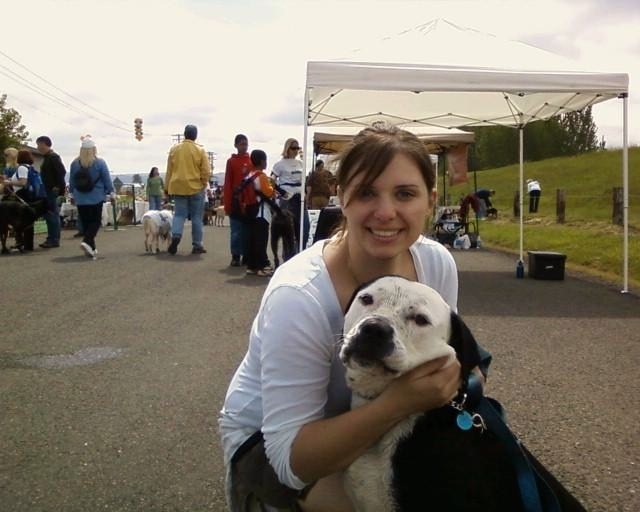 Got some good exercise at Hike on the Dike (fundraiser for our local no-kill, humane society)!! 