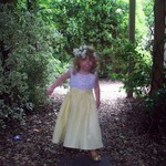 This is our beautifullittle girl in our garden