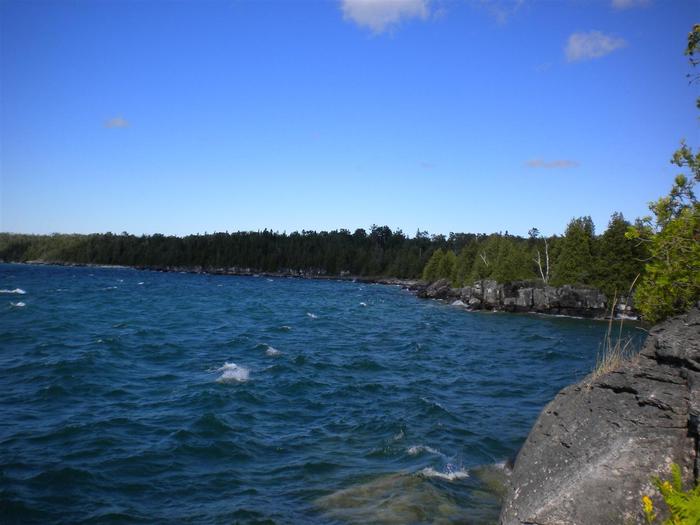 Mississagi views on Manitoulin Island, Ontario Canada