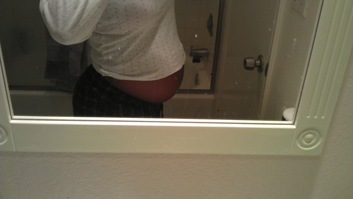 My bump at  23 weeks!