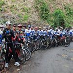 our cycling team trip about 50kilometer 