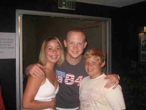 kids with the lead singer of The Fray