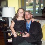 me and my dad getting ready for father daughter dance