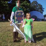 Me and Liz at Faeriewolds 2012
