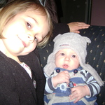 Fabian and his sister