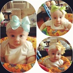 all the pretty headbands mommy made