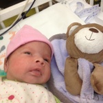 Laila'h and her Teddy