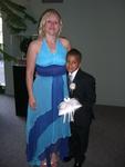 Me and my son (8 1/2) at my sister-in-law wedding in NY
