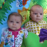 Twins at 3 months