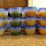 first batch of baby food