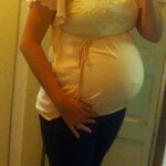 34 weeks and 4 days!