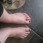 Fat feet lol!