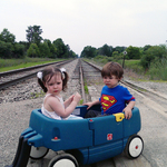 "Choo-choo James" would stay around the tracks all the live-long day. 