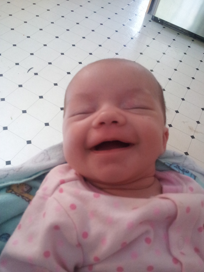 first big smile