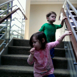 We're 2 - we take stairs :)
