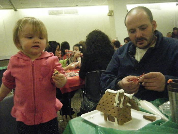 Gingerbread house buidling 2012