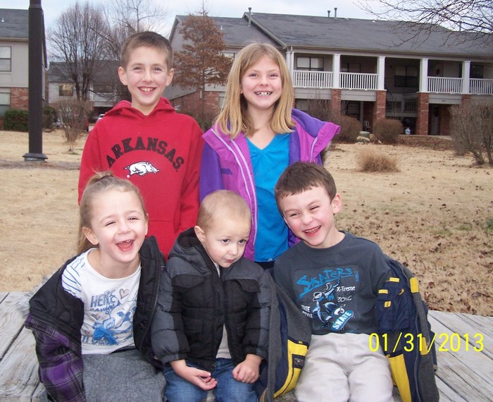 All five of the Grandkids 2013