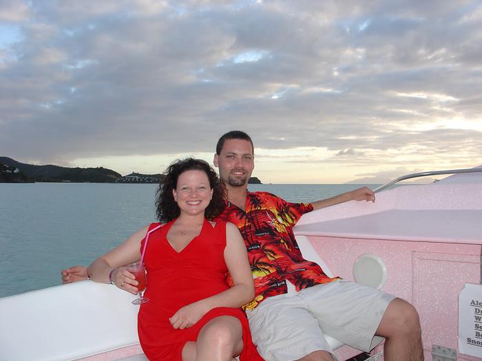 My husband and I in Antigua!