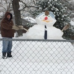 having fun 2014 me & my snowman