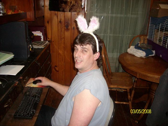my sexy easter bunny!!