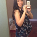 34 weeks :) 36 more days till he's here!