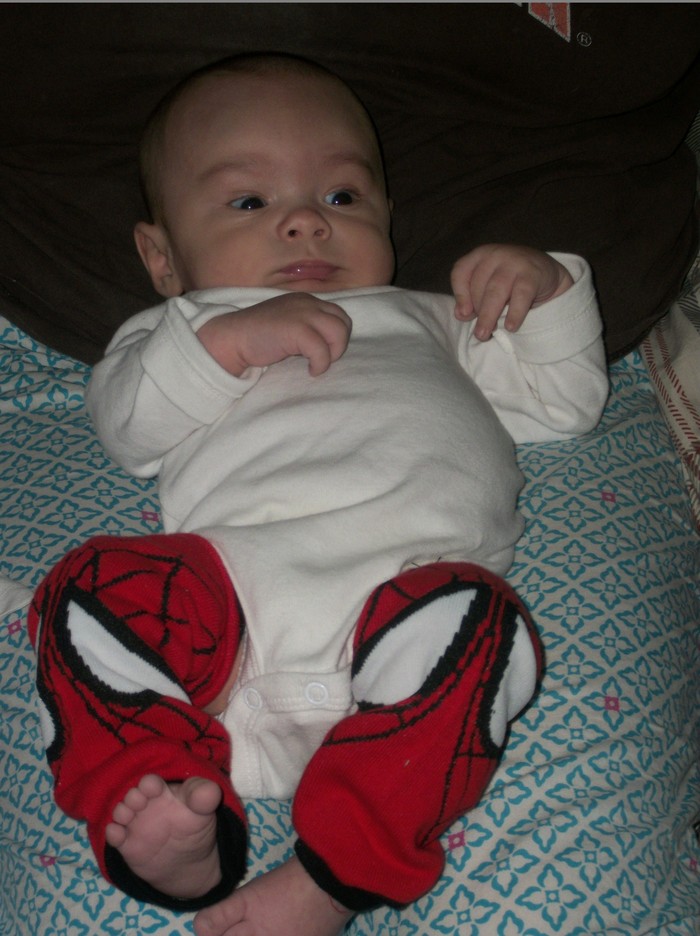 New Spiderman leg warmers 