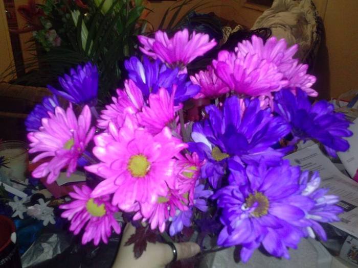 Flowers for my 1 year clean date anniversary from manny <3