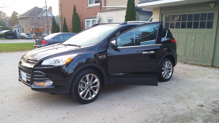 Meet the newest addition to our family. Brand spankin new 2016 Ford Escape
