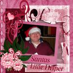 Santas Little Helper! (my lovely hubby)
