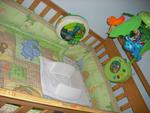 Elijah's crib is ready for him!  