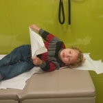 Isaac at the doctors