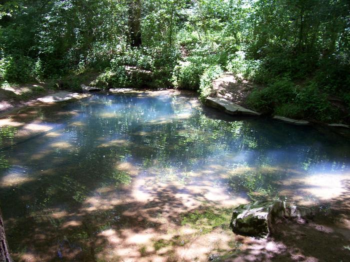 the best plae to swim. It's called the blue hole!!