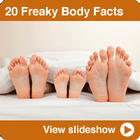20 Freaky Body Facts 